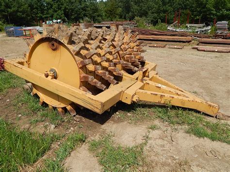 sheepsfoot roller for skid steer|pull behind sheepsfoot packer.